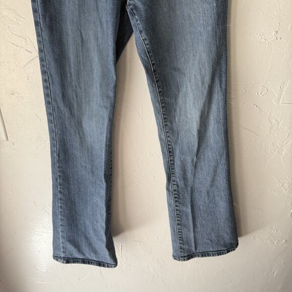 GAP Jeans Womens 6 Blue Low Rise Flare Stretch Denim Classic Y2K 2000s Pants - Picture 3 of 10